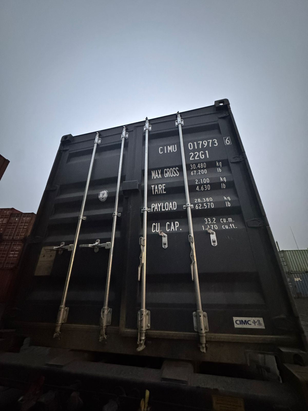 Морской контейнер CIMU0179736