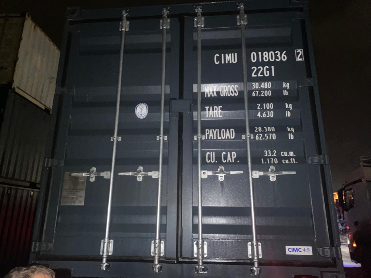 Морской контейнер CIMU0180362