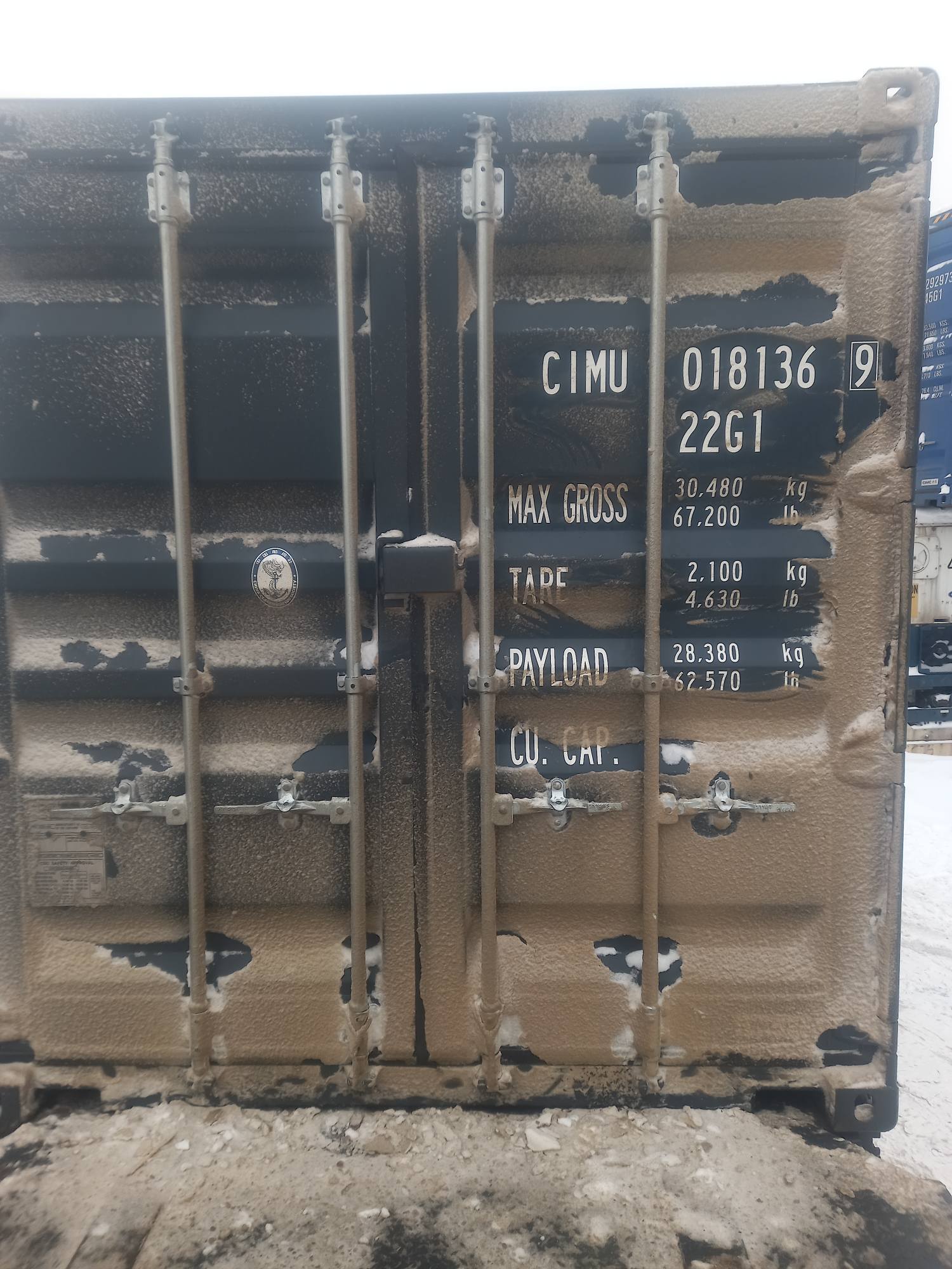 Морской контейнер CIMU0181369