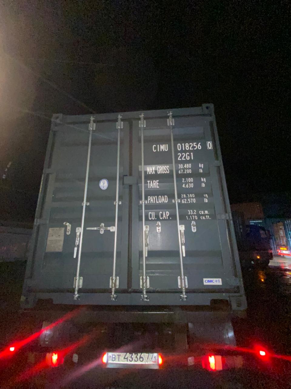 Морской контейнер CIMU0182560