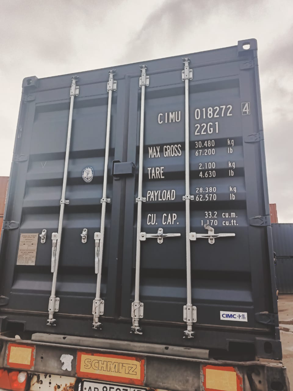 Морской контейнер CIMU0182724