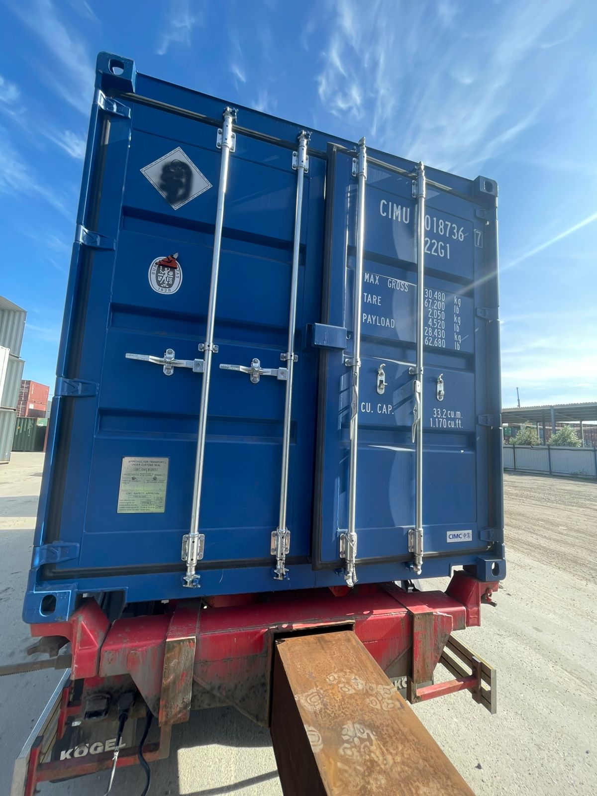 Морской контейнер CIMU0187367