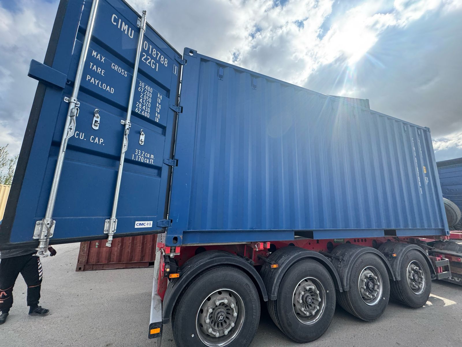 Морской контейнер CIMU0187881