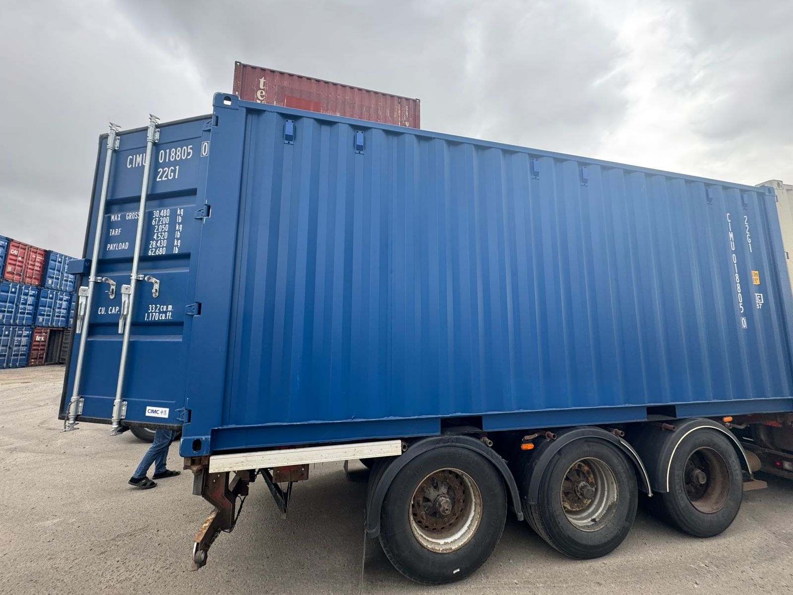 Морской контейнер CIMU0188050