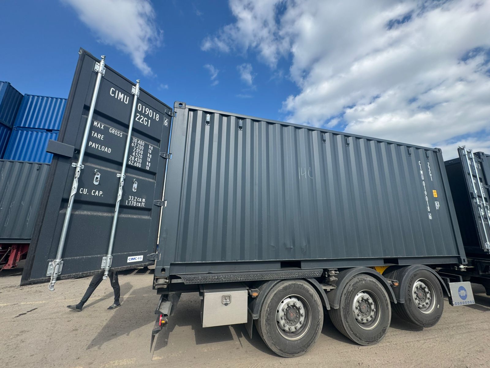 Морской контейнер CIMU0190186
