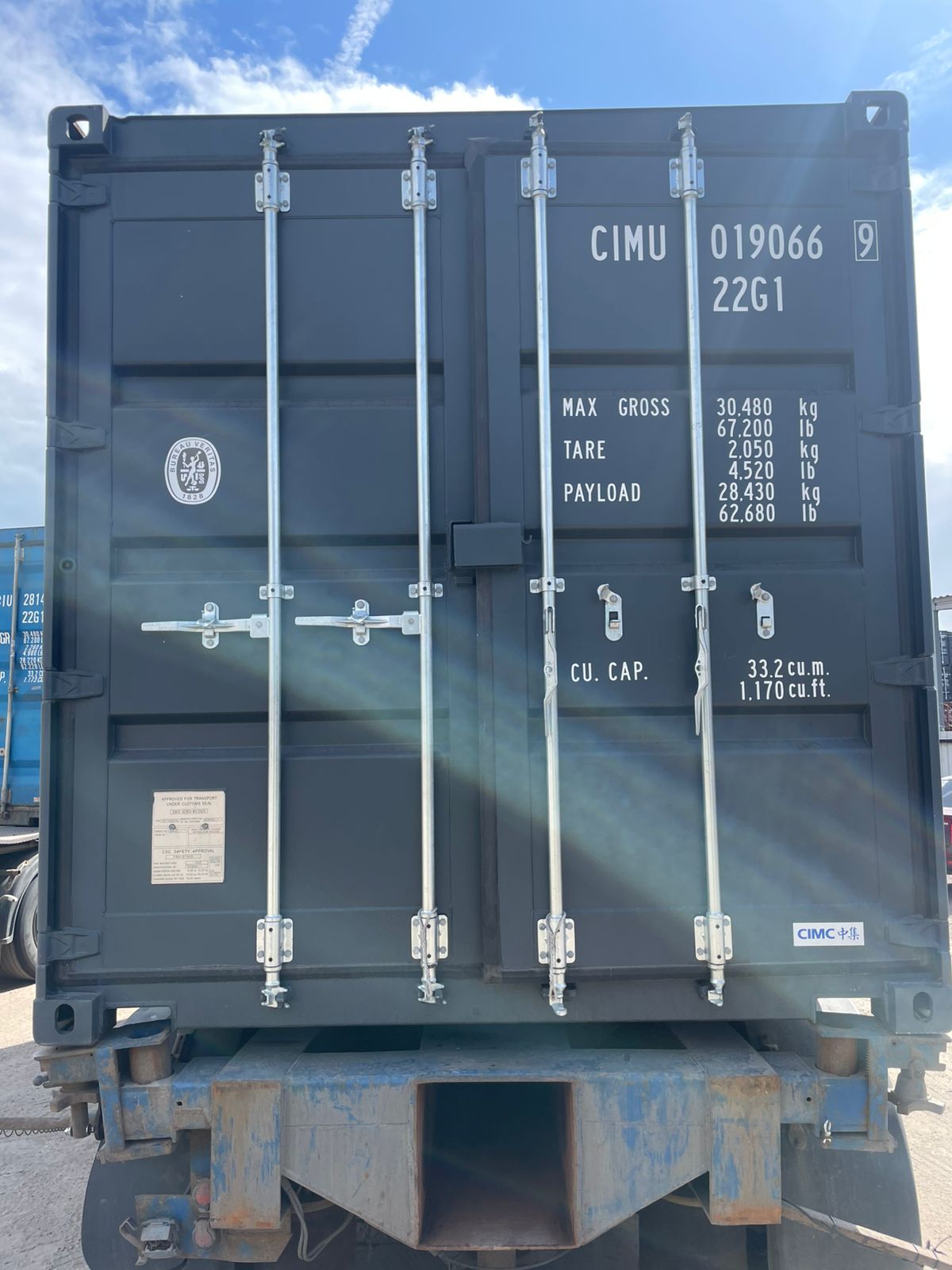 Морской контейнер CIMU0190669