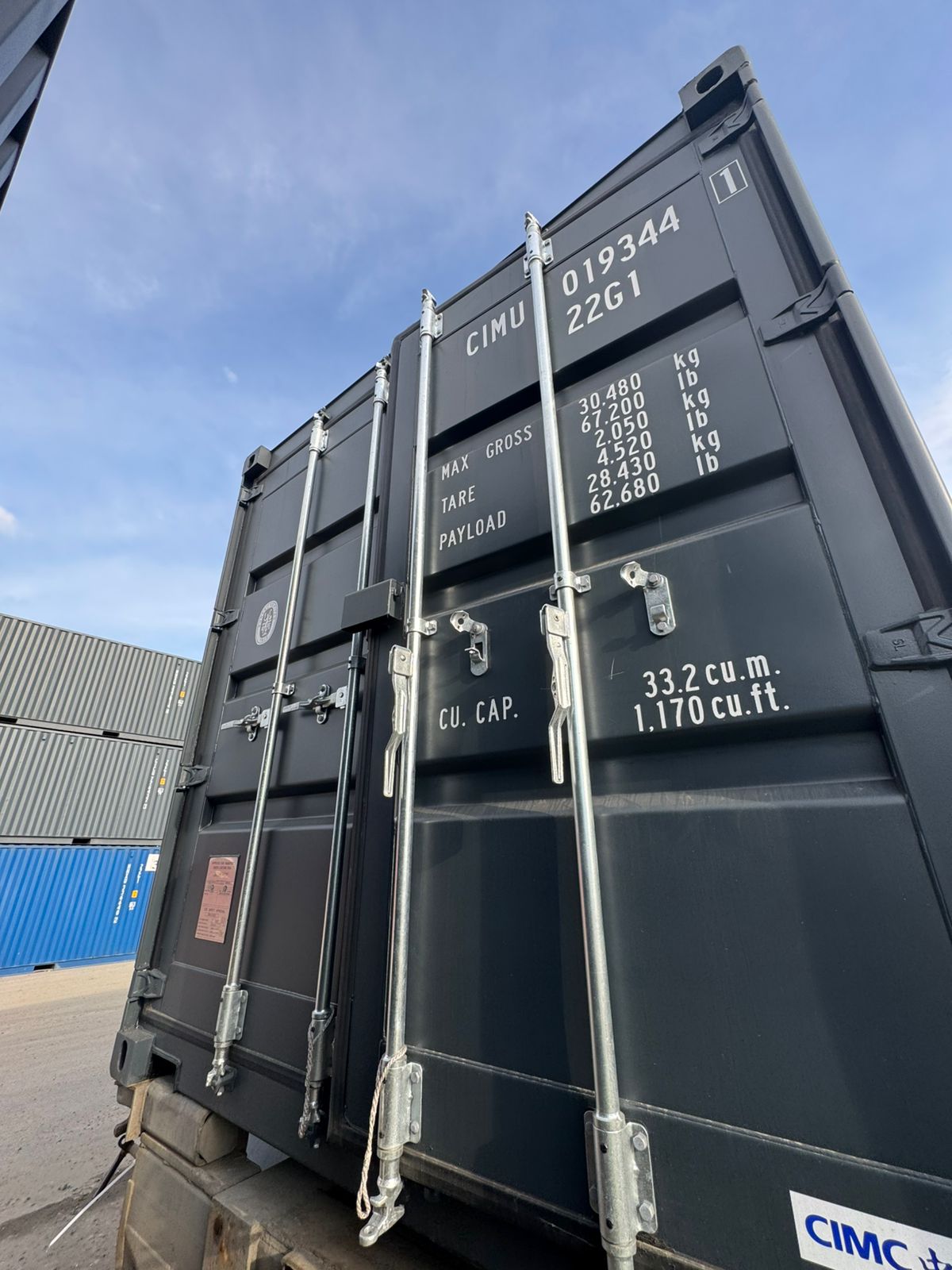 Морской контейнер CIMU0193441