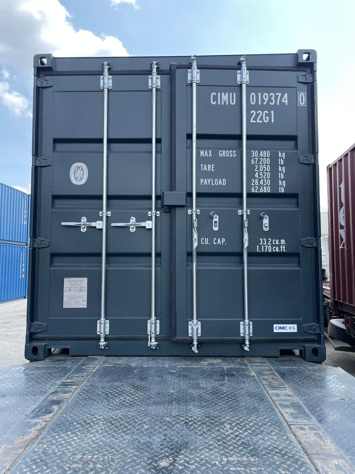 Морской контейнер CIMU0193740