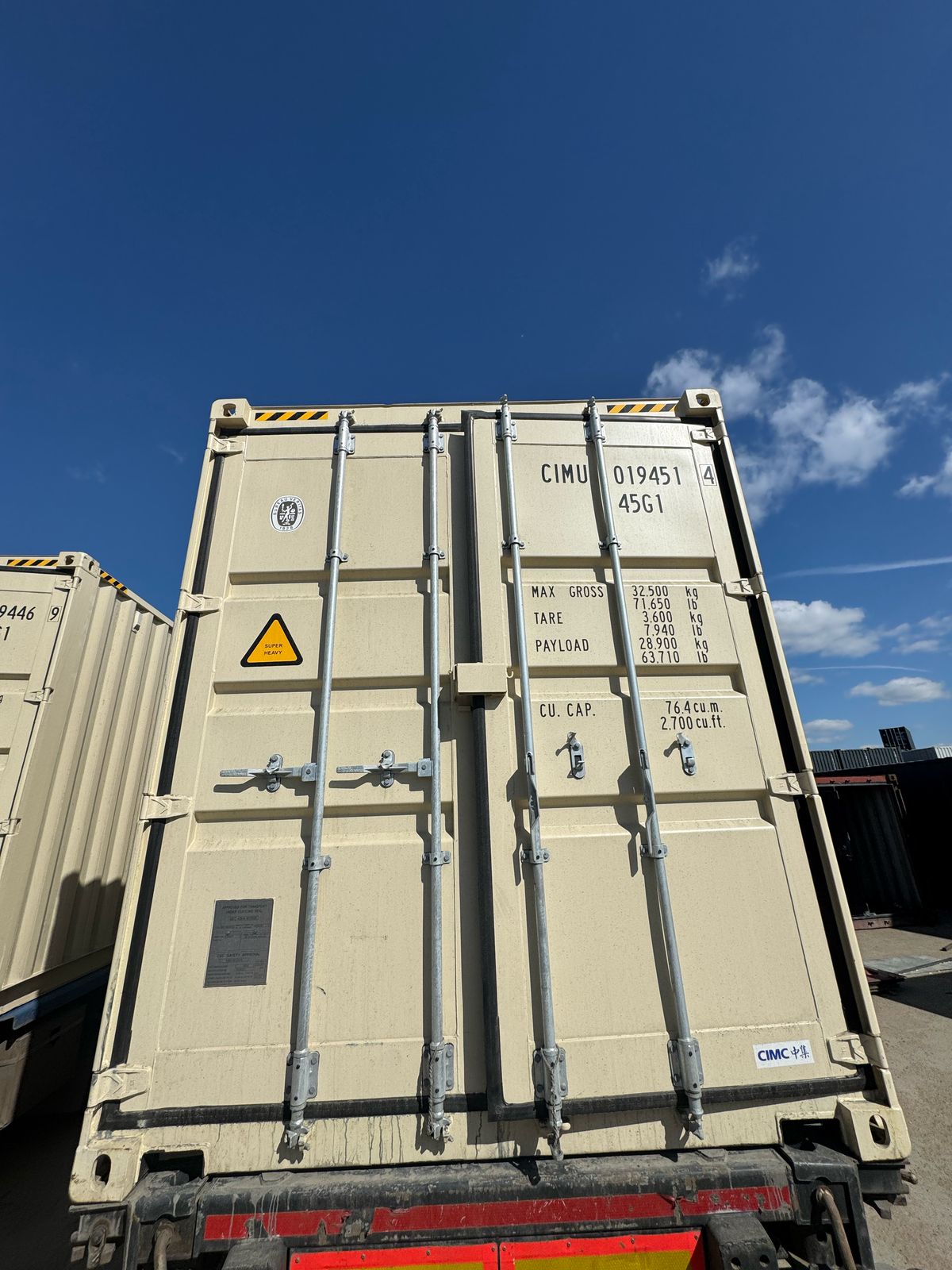 Морской контейнер CIMU0194514