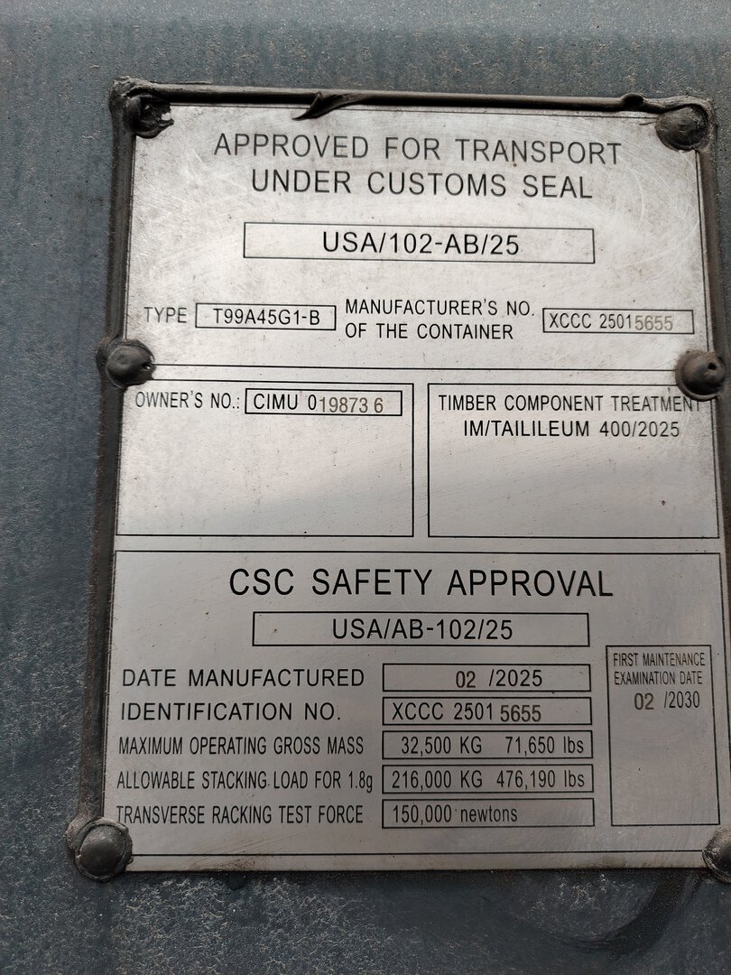 Морской контейнер CIMU0198736