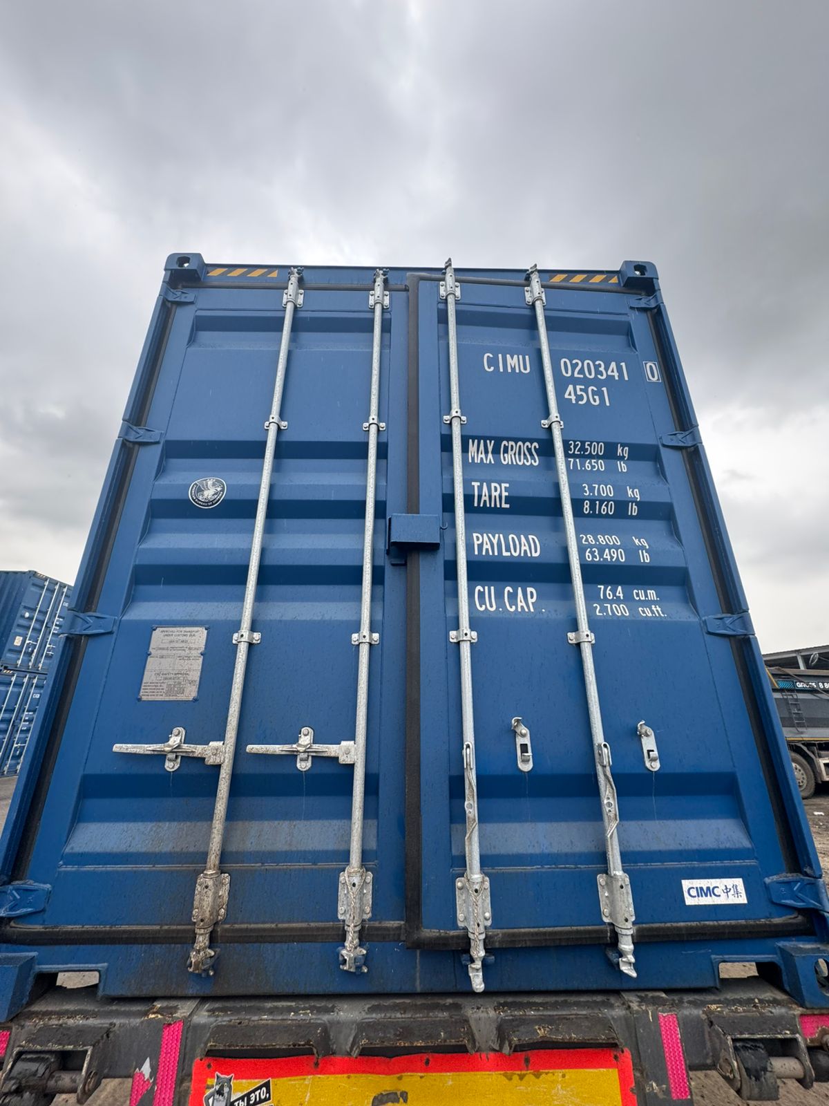 Морской контейнер CIMU0203410