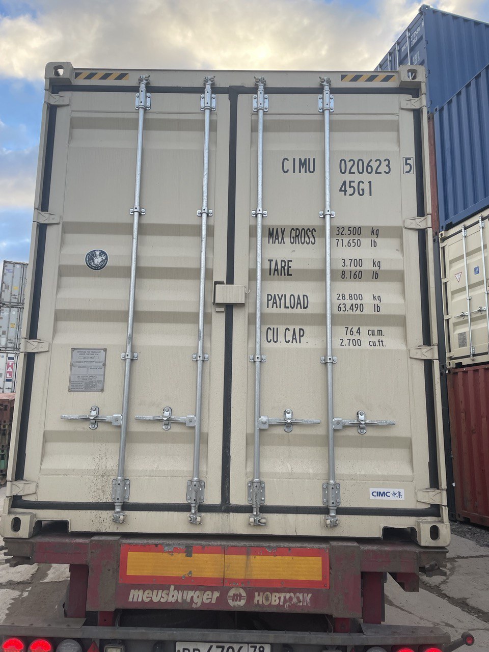Морской контейнер CIMU0206235