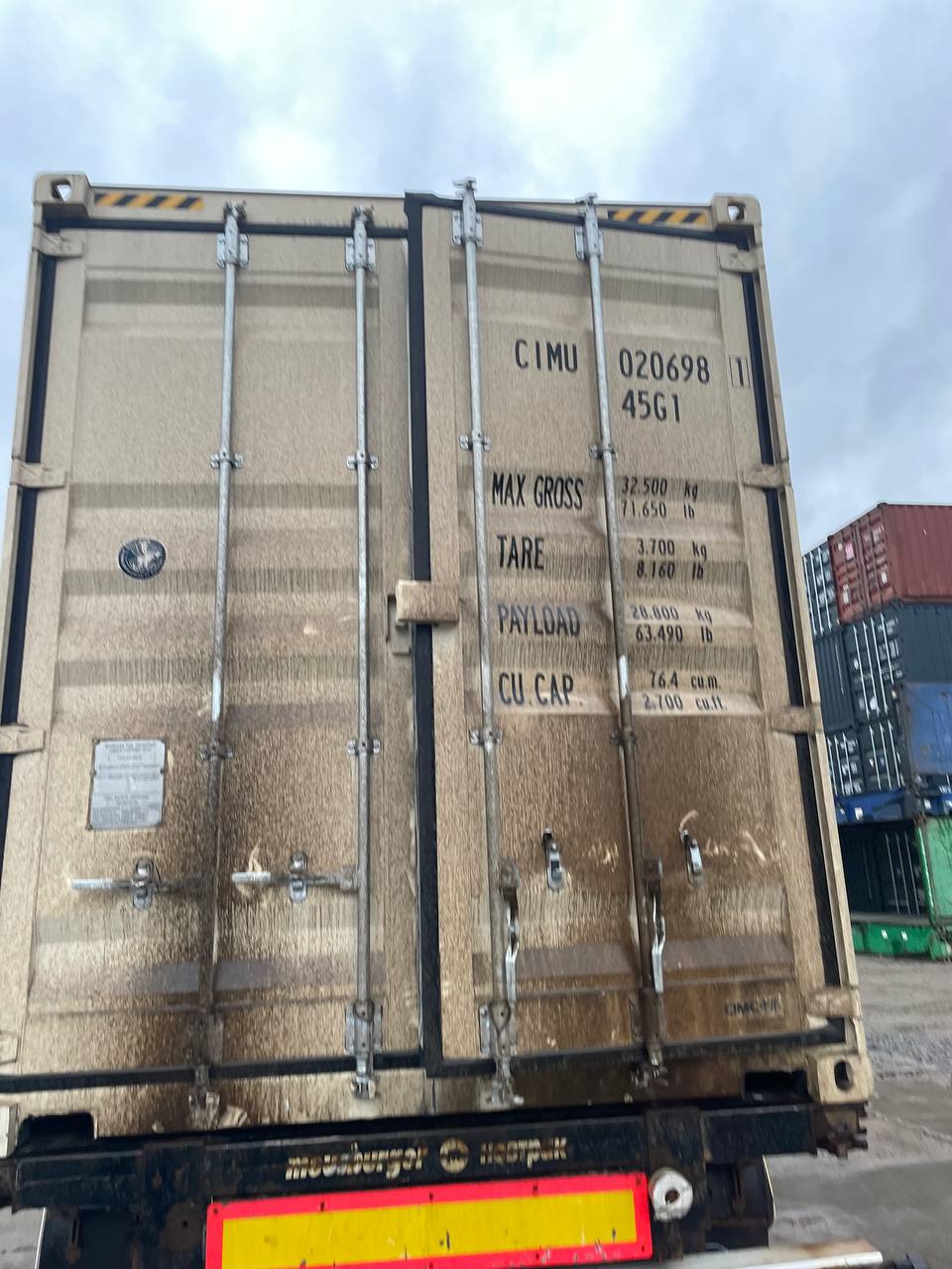 Морской контейнер CIMU0206981