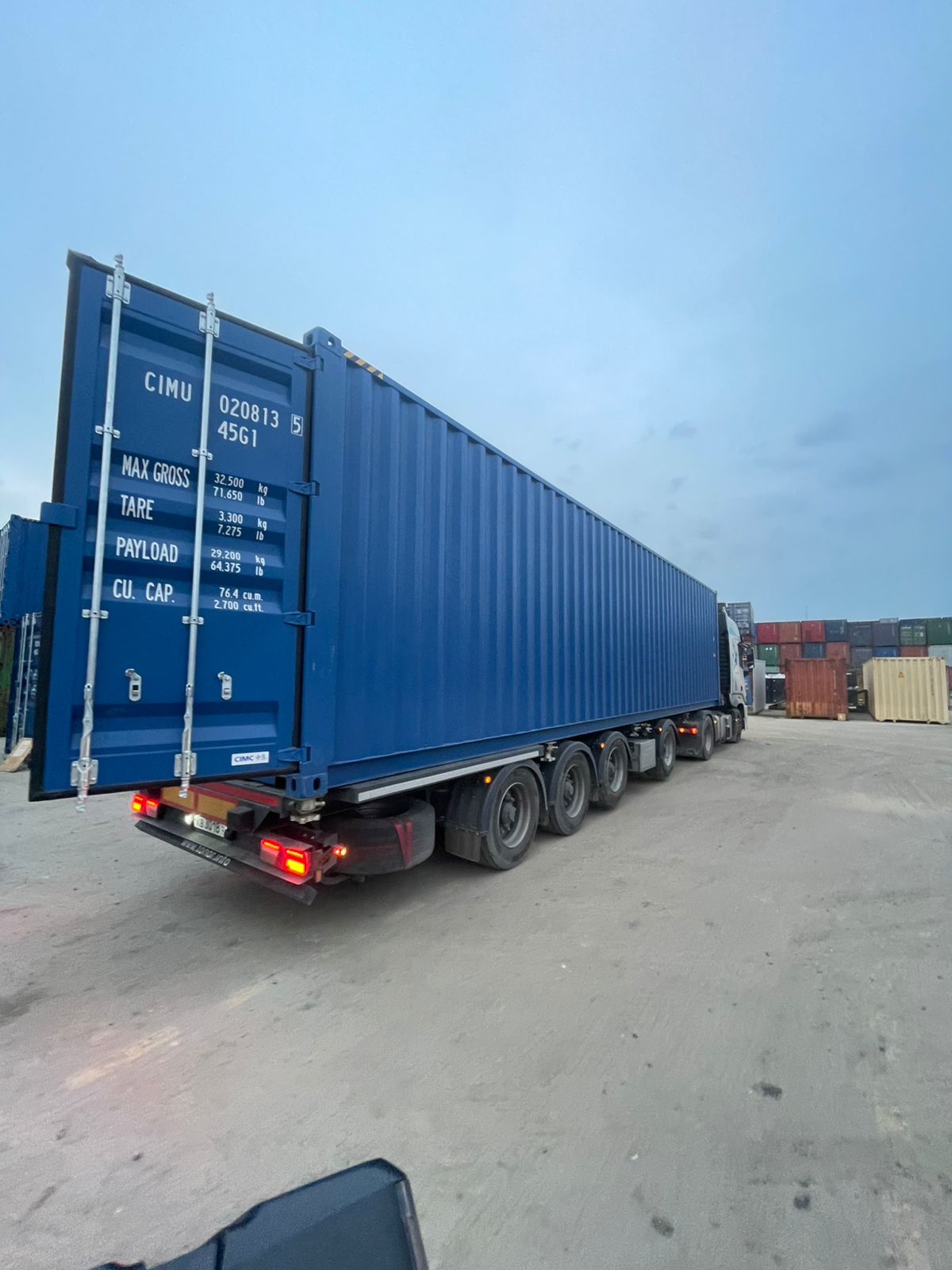Морской контейнер CIMU0208135