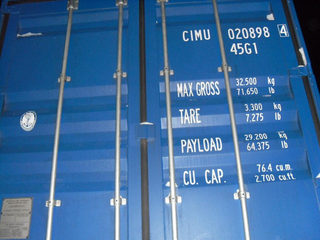 Морской контейнер CIMU0208984