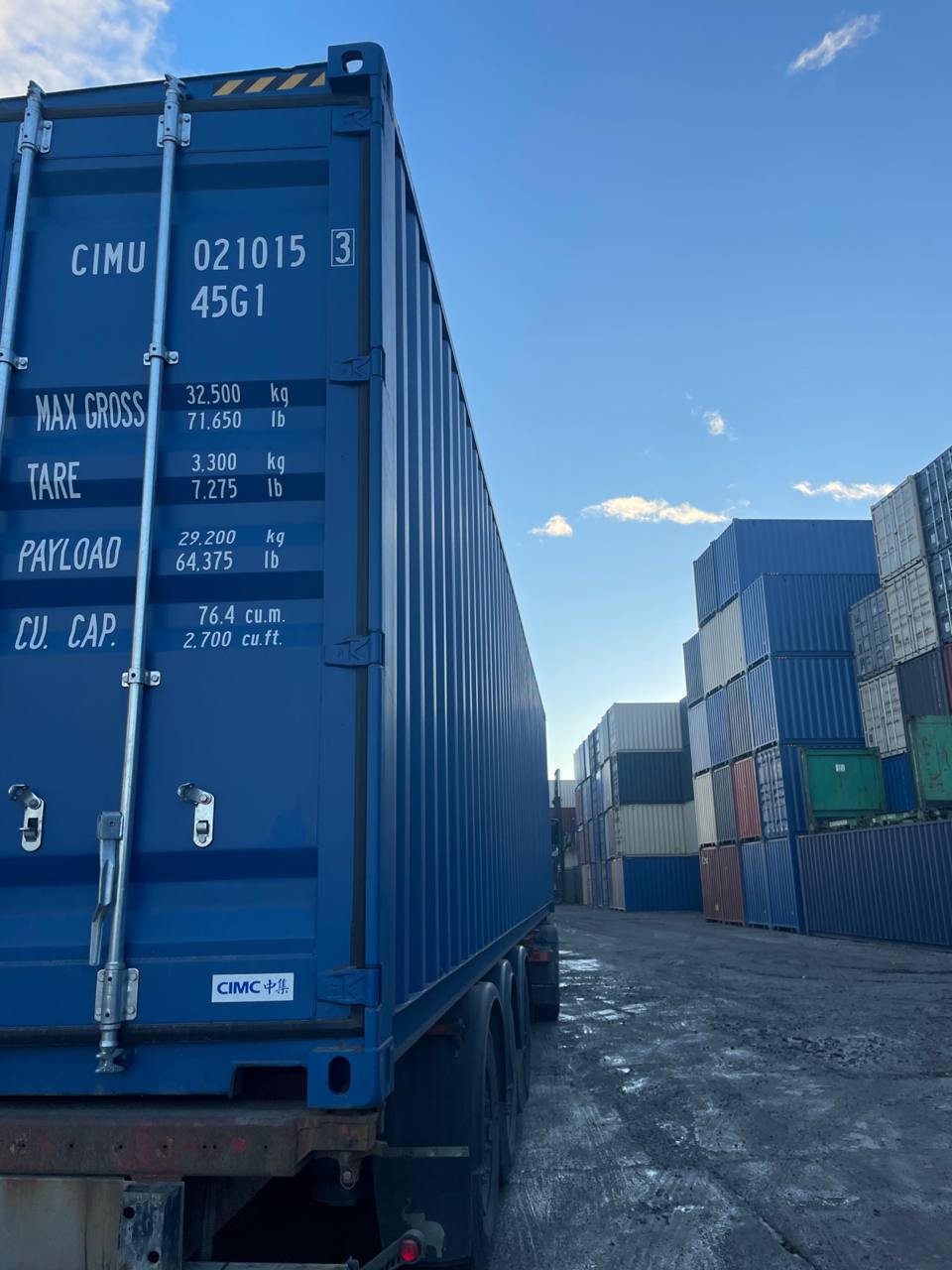 Морской контейнер CIMU0210153
