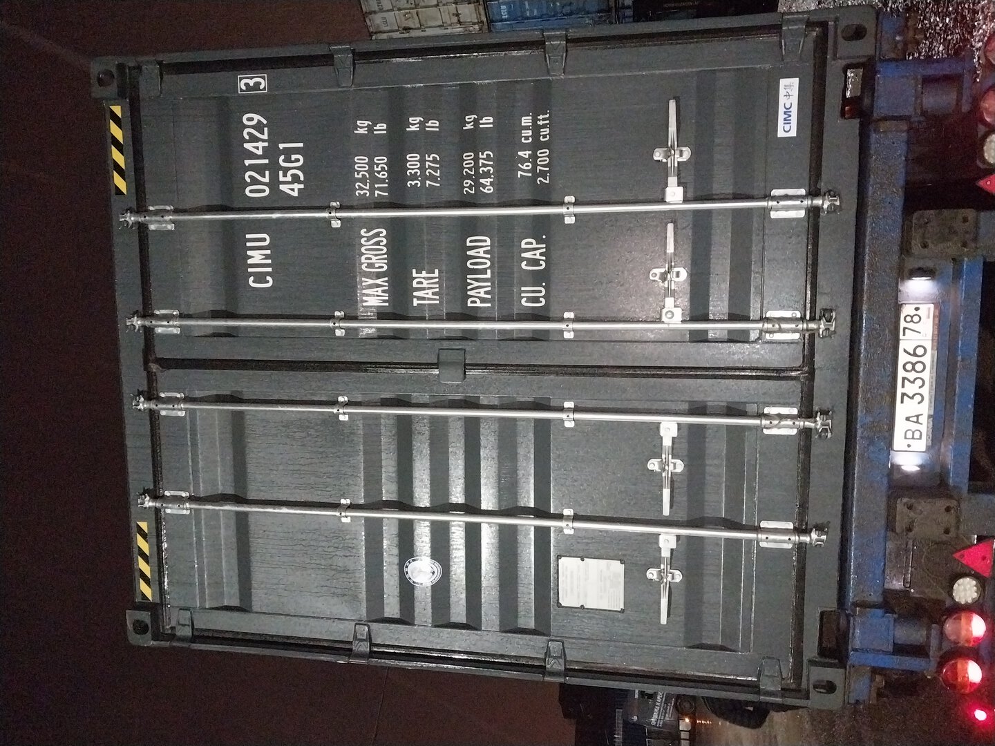 Морской контейнер CIMU0214293