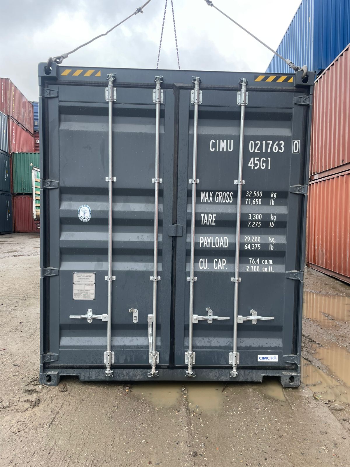Морской контейнер CIMU0217630