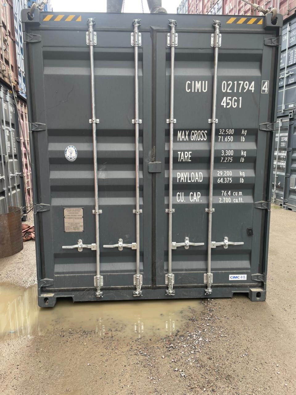 Морской контейнер CIMU0217944