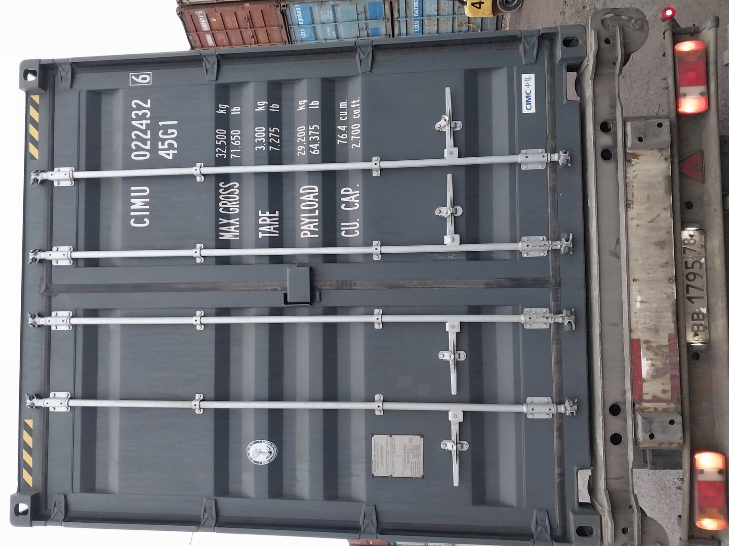 Морской контейнер CIMU0224326