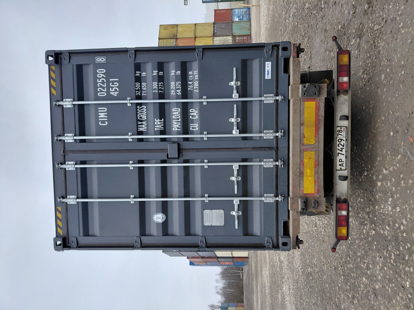 Морской контейнер CIMU0225908