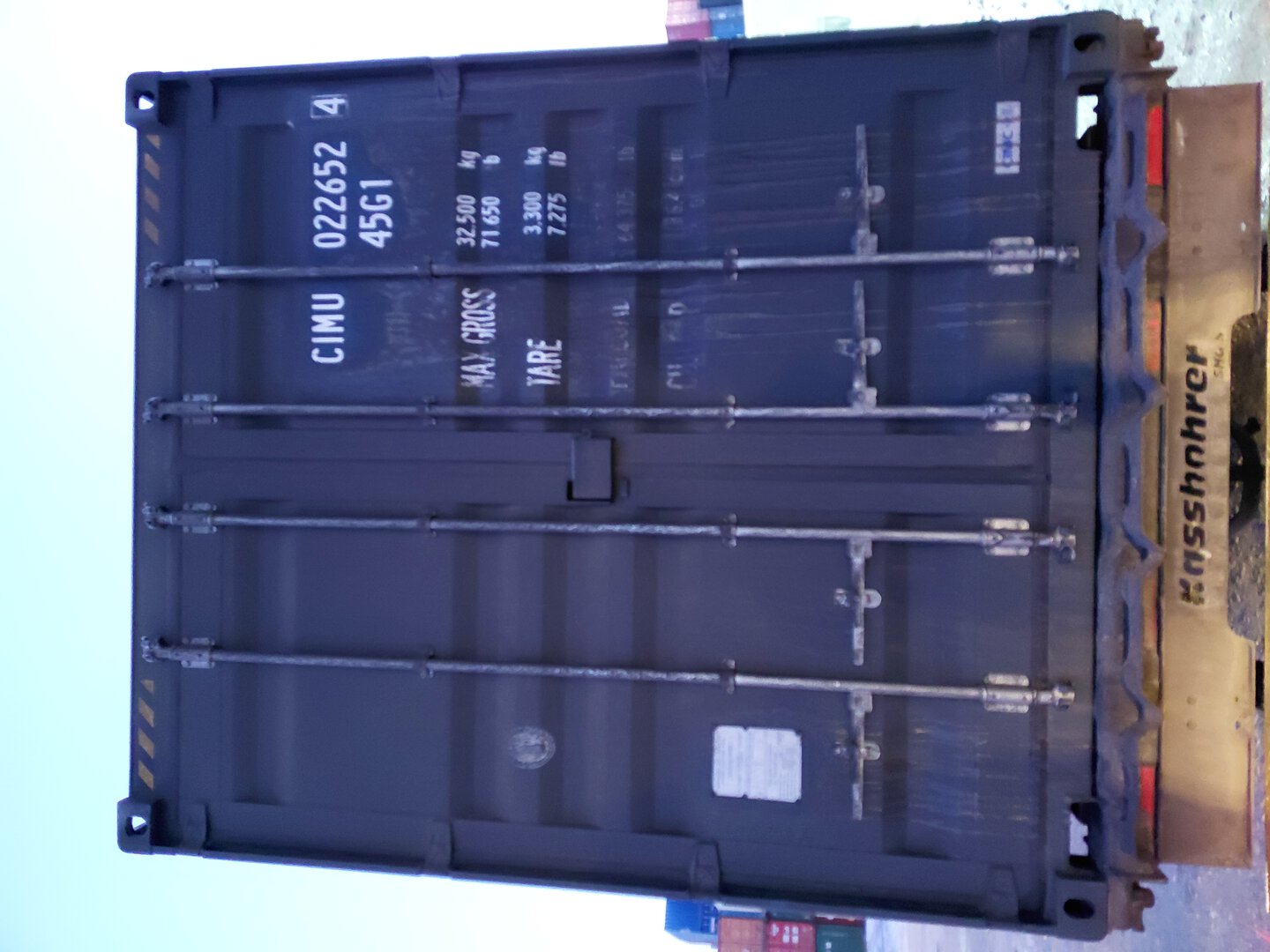 Морской контейнер CIMU0226524
