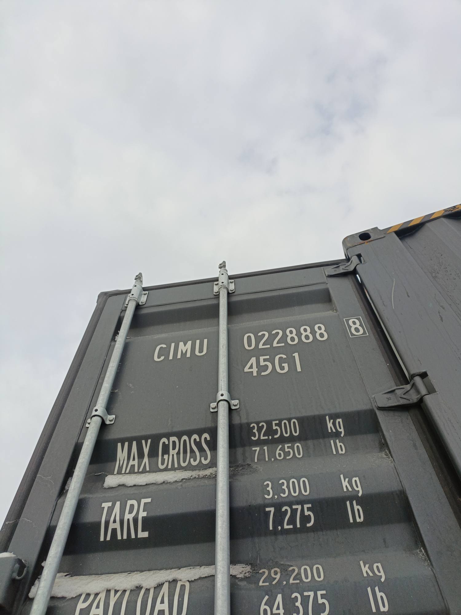 Морской контейнер CIMU0228888