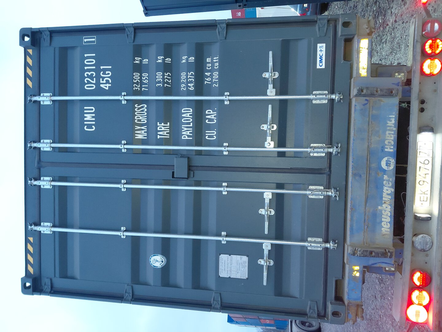 Морской контейнер CIMU0231011