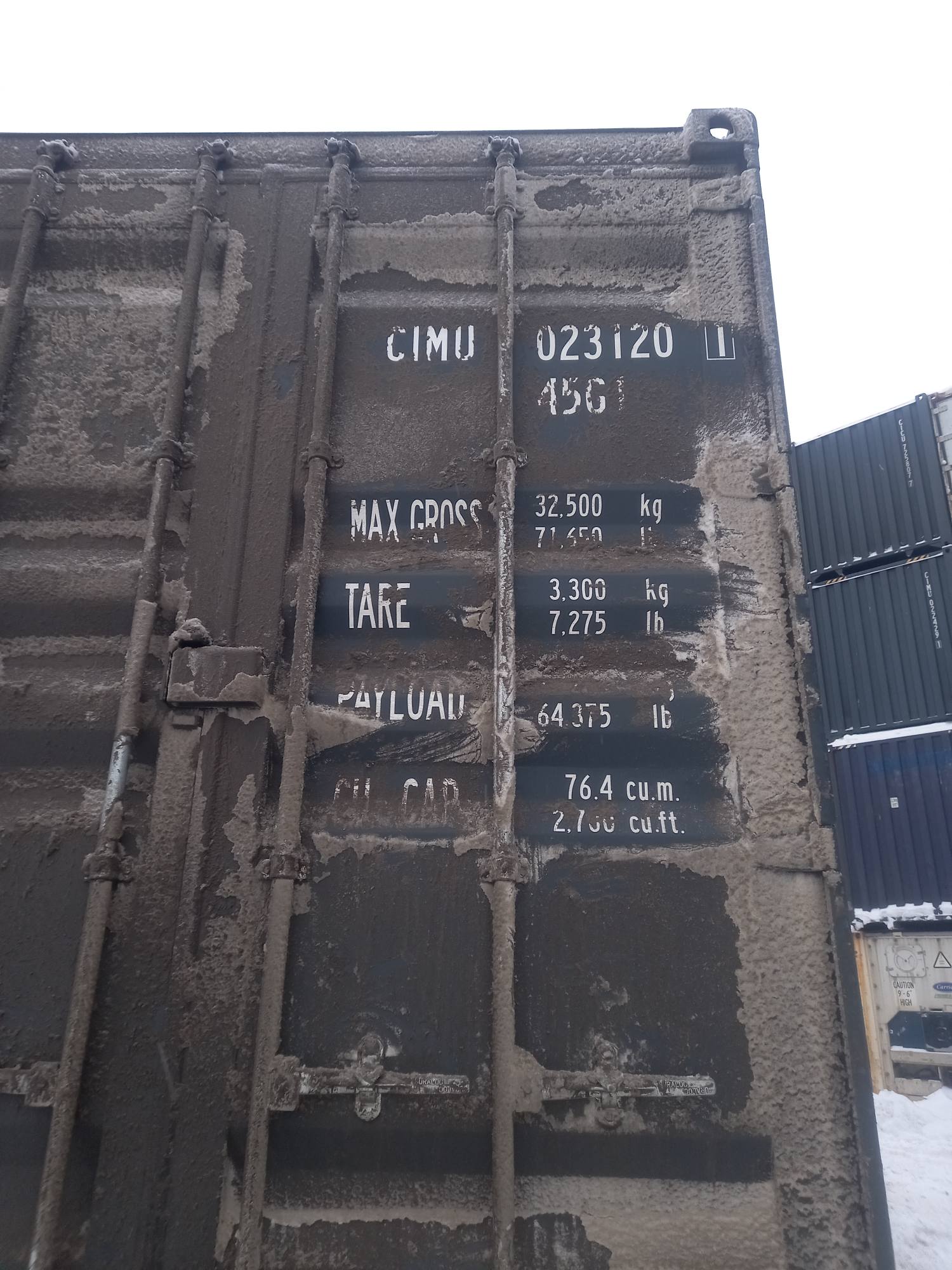 Морской контейнер CIMU0231201
