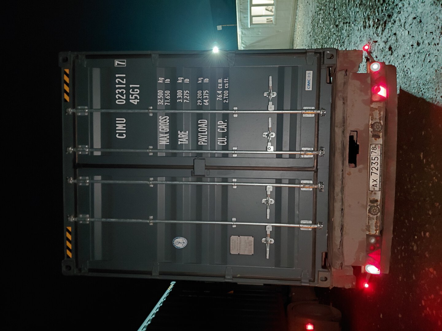 Морской контейнер CIMU0231217