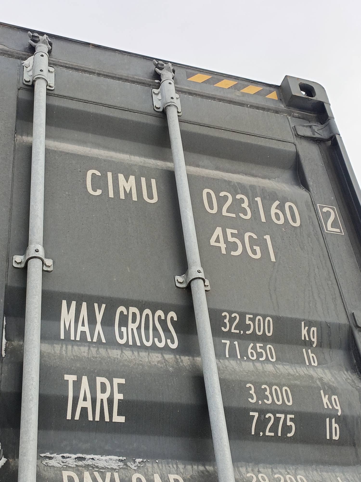Морской контейнер CIMU0231602