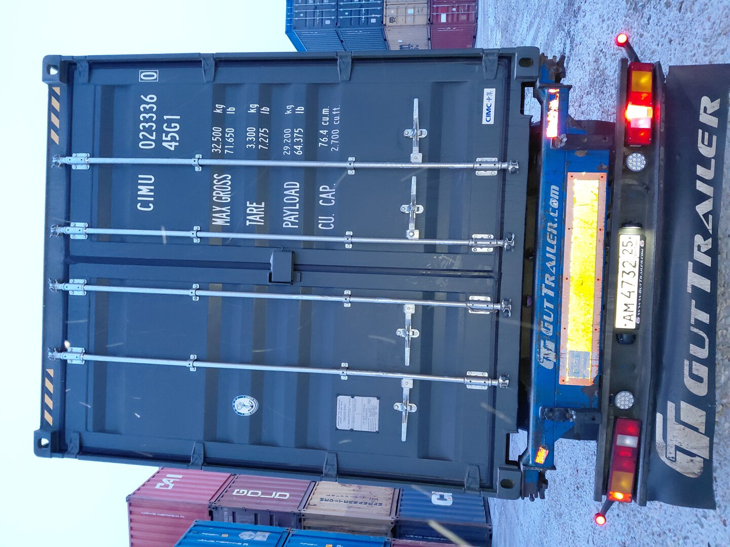Морской контейнер CIMU0233360