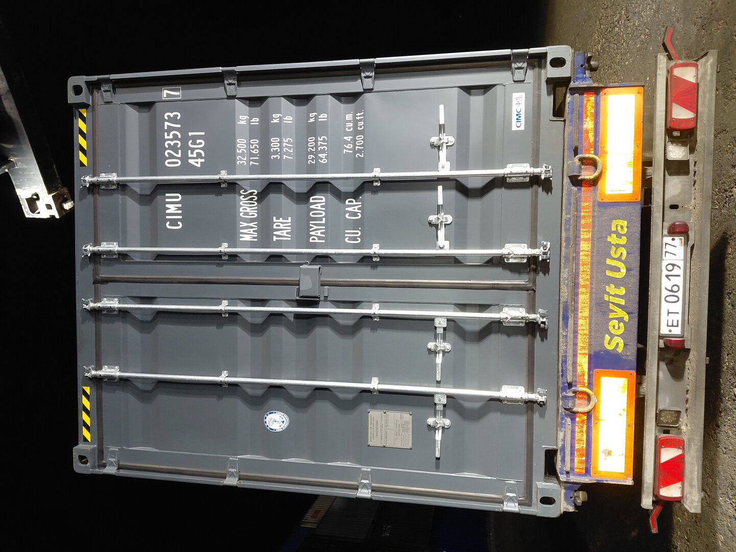 Морской контейнер CIMU0235737