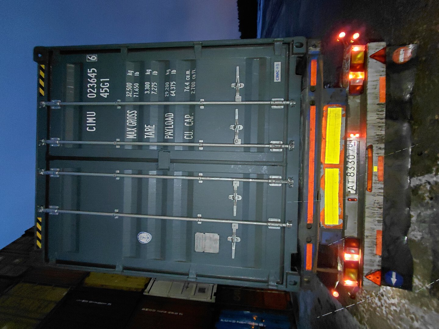 Морской контейнер CIMU0236456