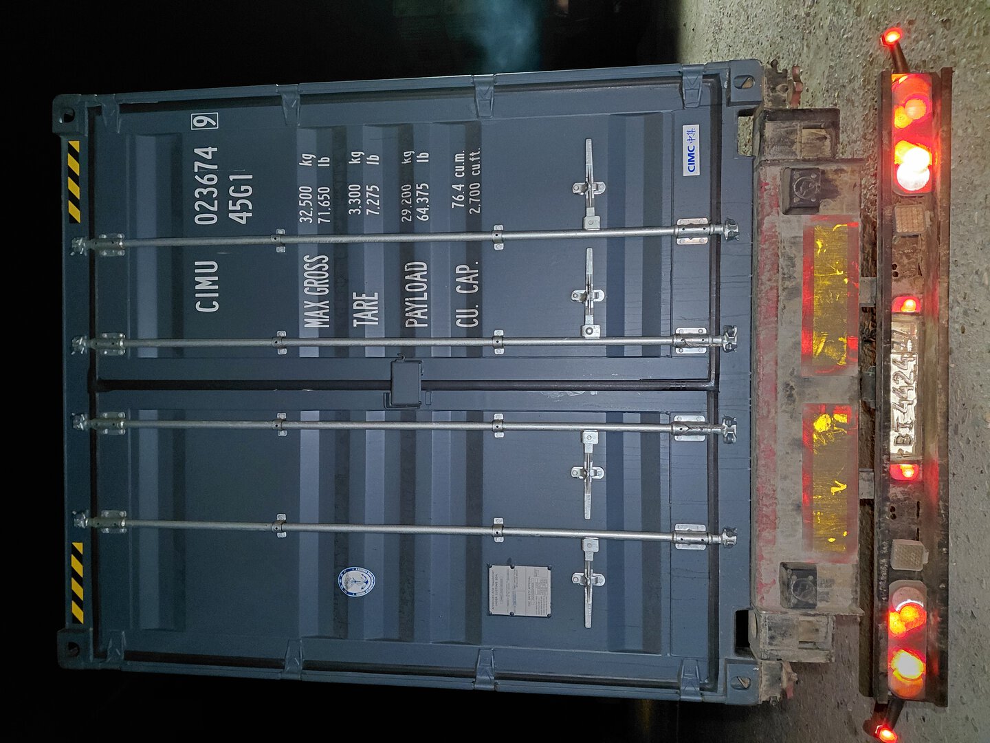 Морской контейнер CIMU0236749