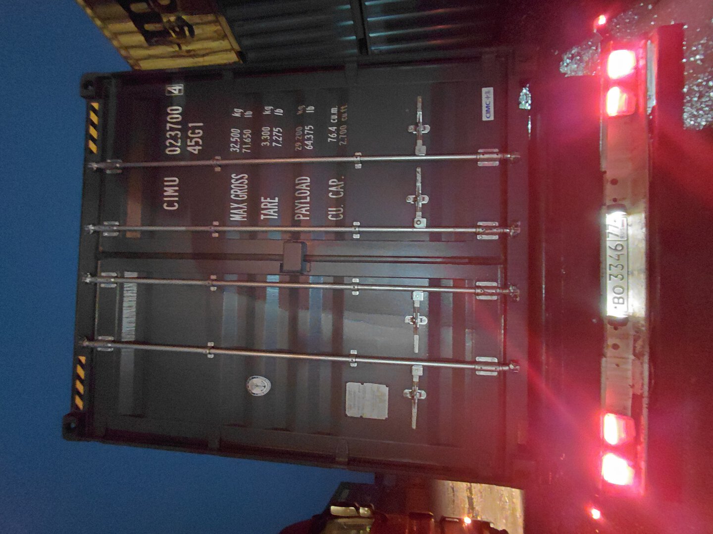Морской контейнер CIMU0237004