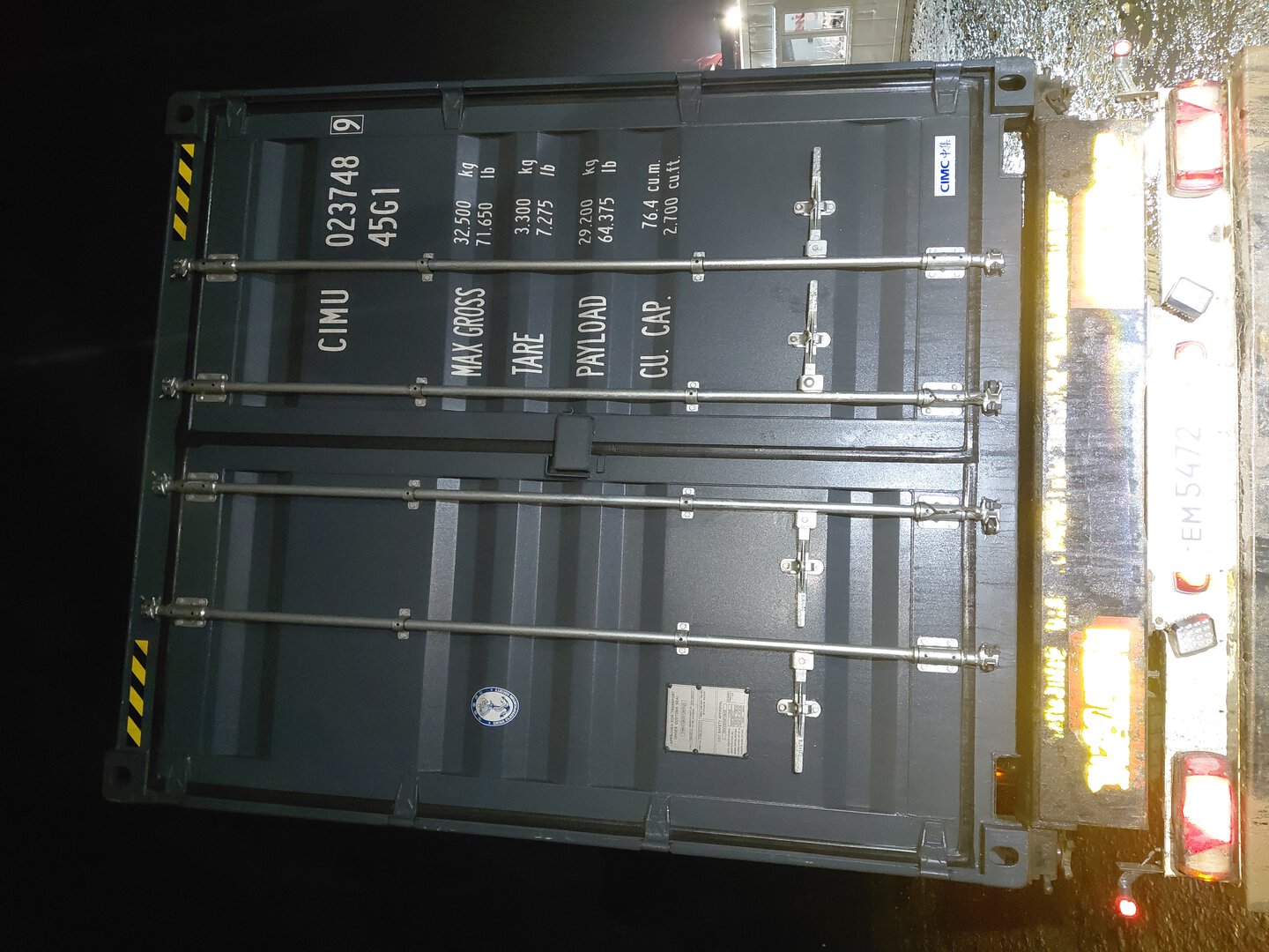 Морской контейнер CIMU0237489