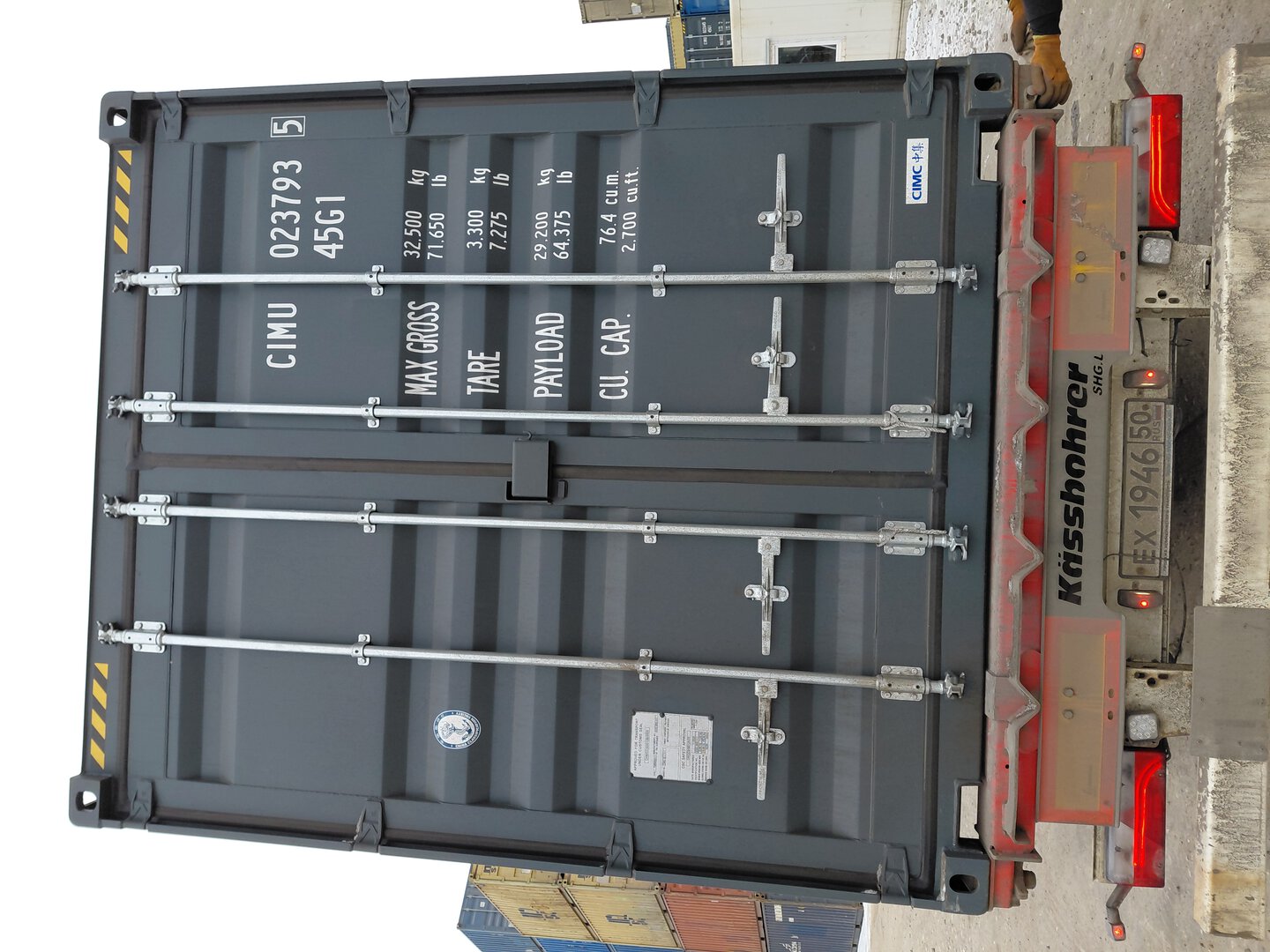 Морской контейнер CIMU0237935