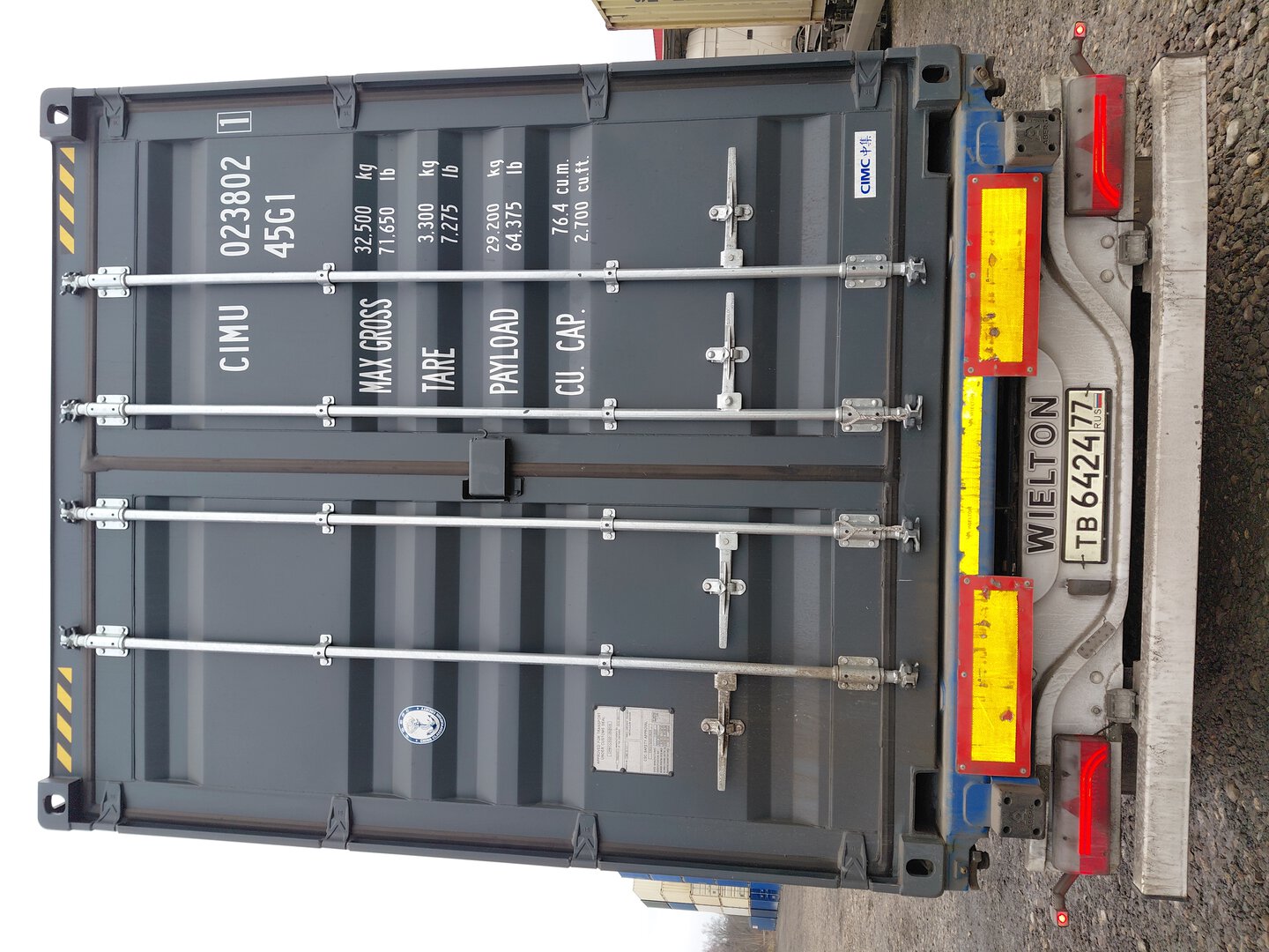 Морской контейнер CIMU0238021