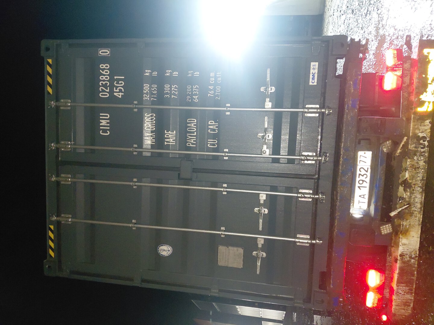 Морской контейнер CIMU0238680
