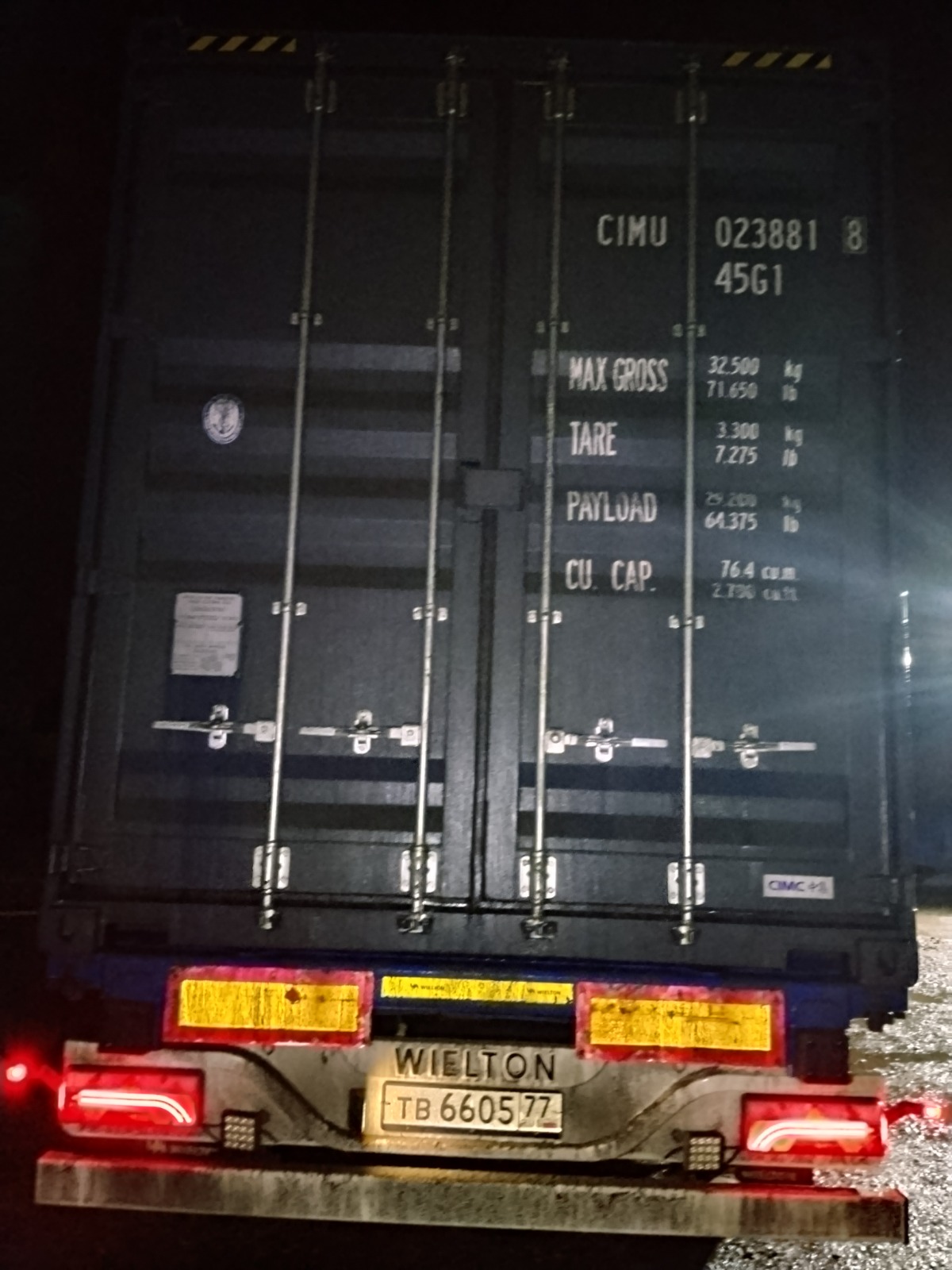 Морской контейнер CIMU0238818