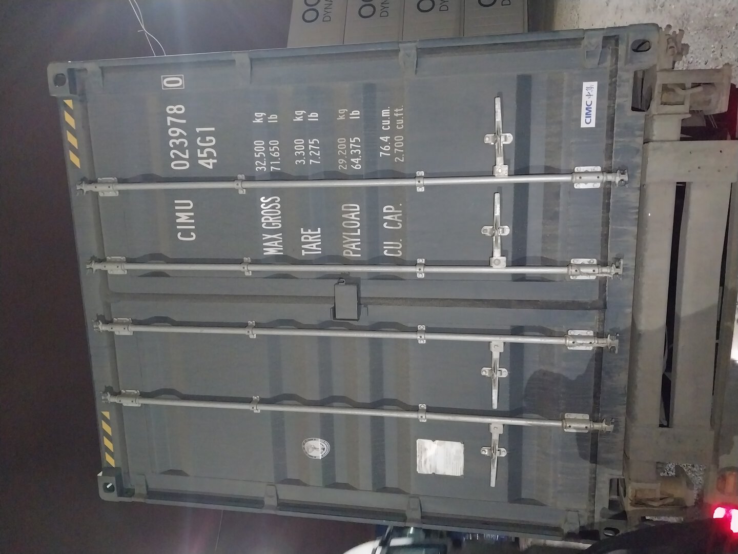 Морской контейнер CIMU0239780