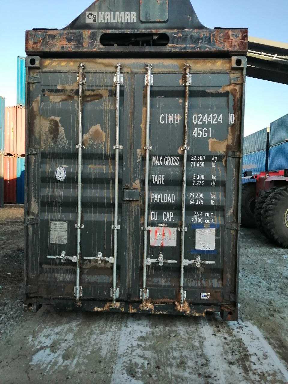 Морской контейнер CIMU0244240
