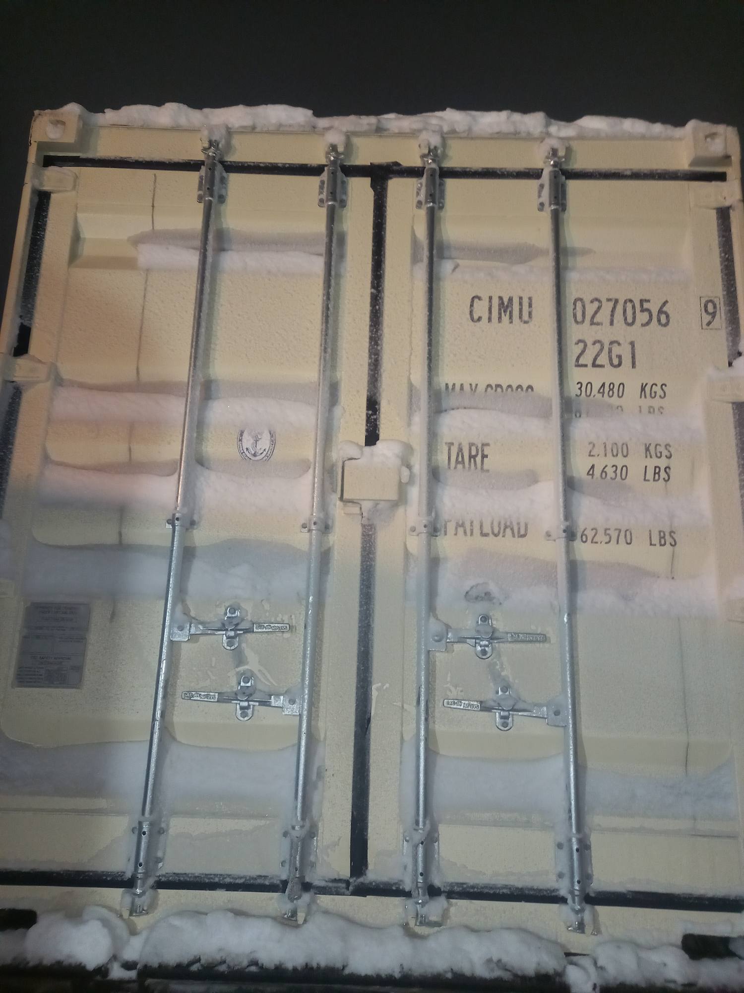 Морской контейнер CIMU0270569