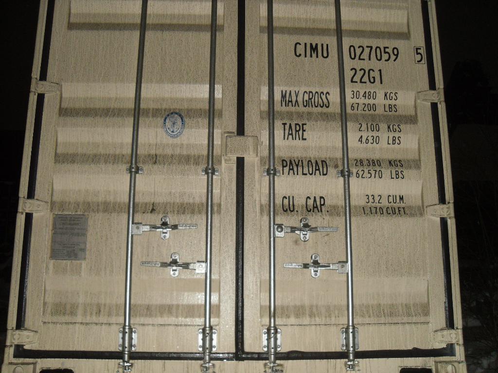 Морской контейнер CIMU0270595