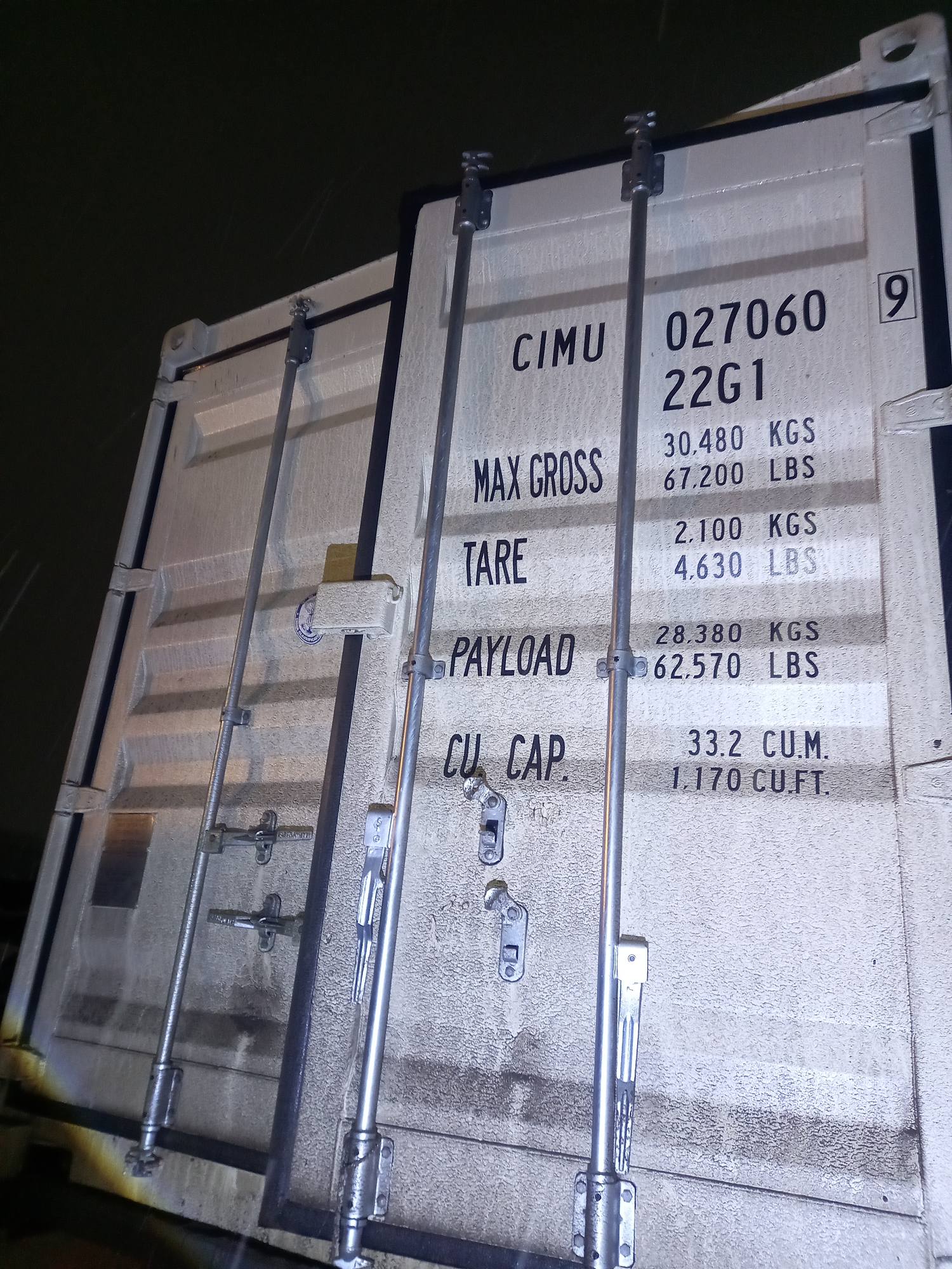 Морской контейнер CIMU0270609