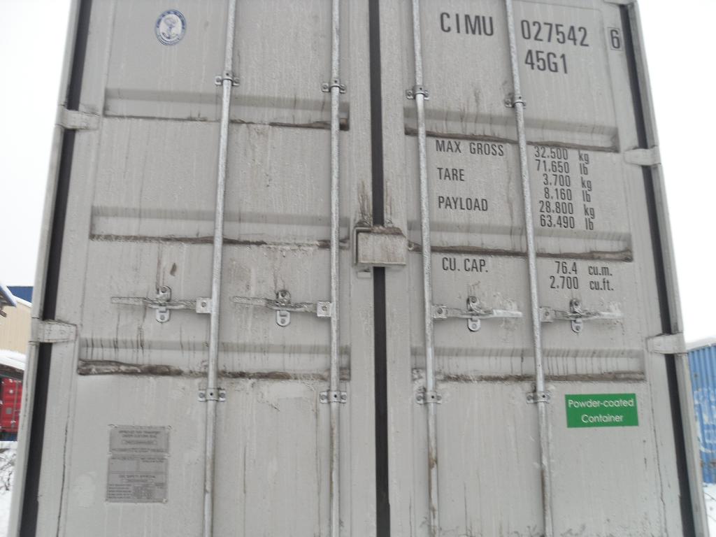 Морской контейнер CIMU0275426