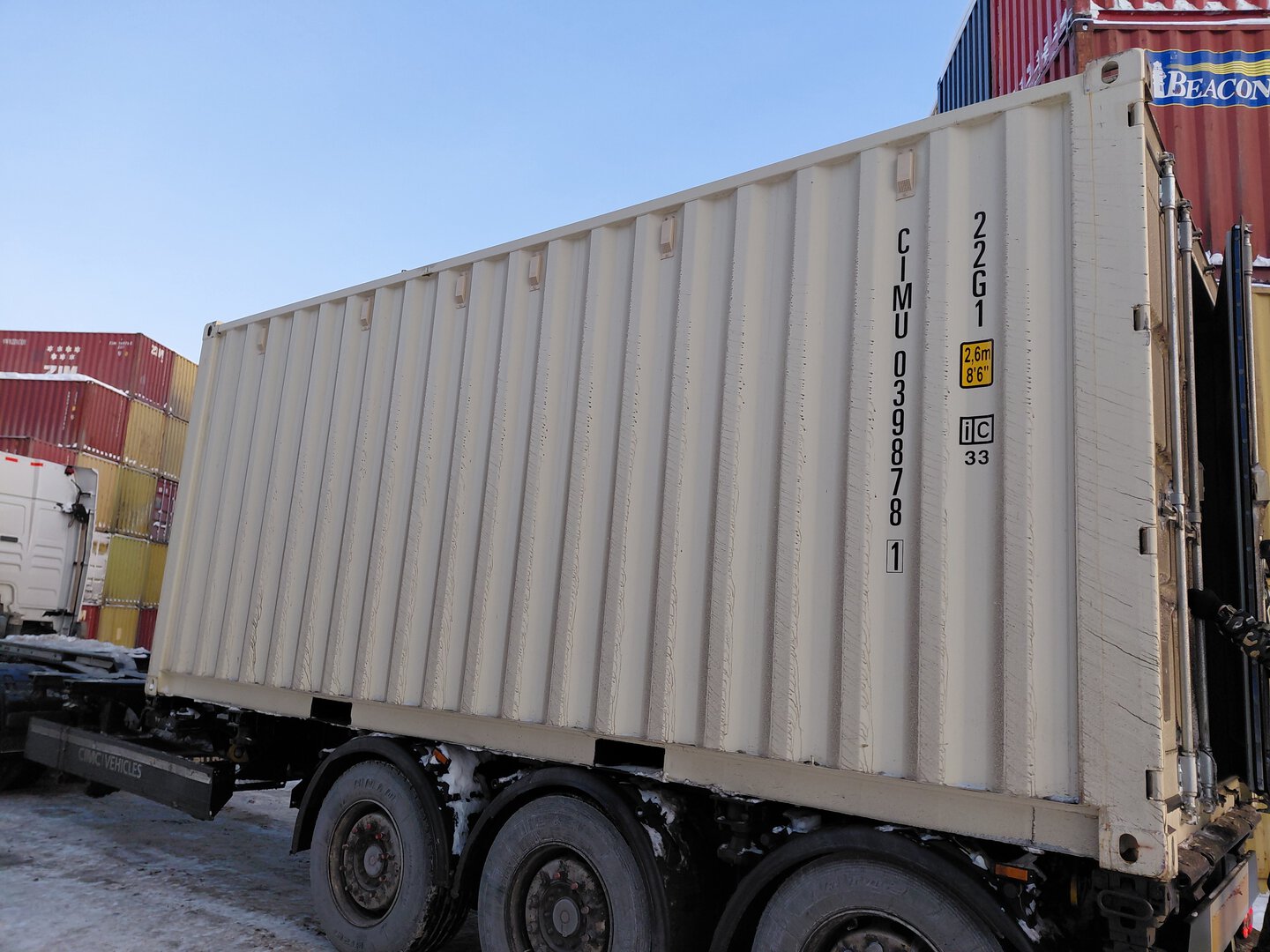 Морской контейнер CIMU0398781