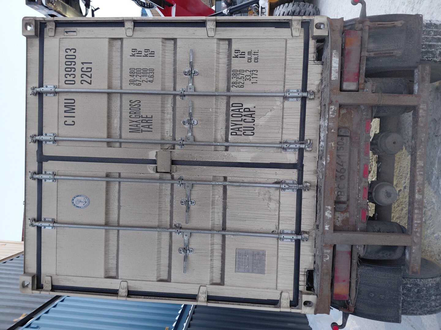 Морской контейнер CIMU0399031