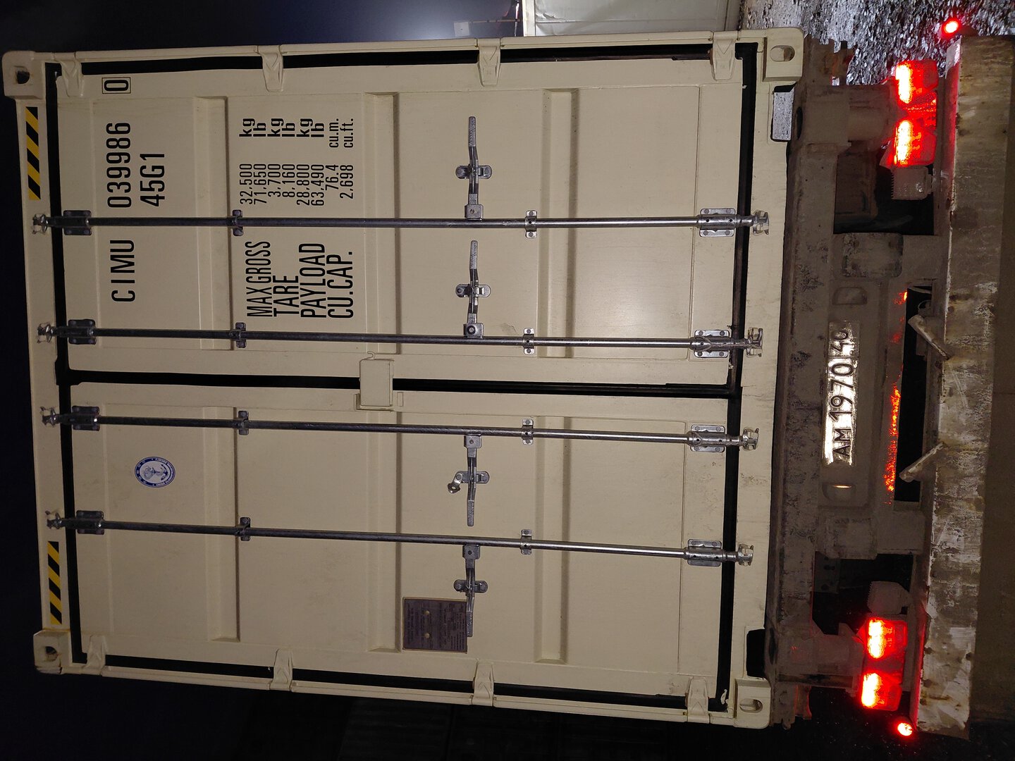 Морской контейнер CIMU0399860